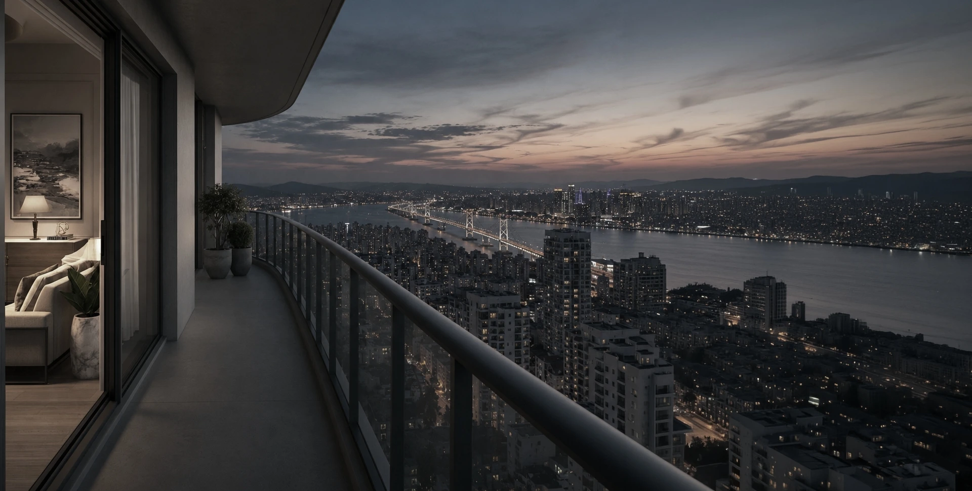 두산위브더제니스 대연 조망 연출 이미지
